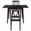 Space Rectangular Dining Table For 4, Rubberwood Legs, Modern Look Living Room And With Design, Faux Marble Tabletop Small Apartments Spaces