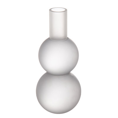 7.1'' H Glass Tabletop Candlestick