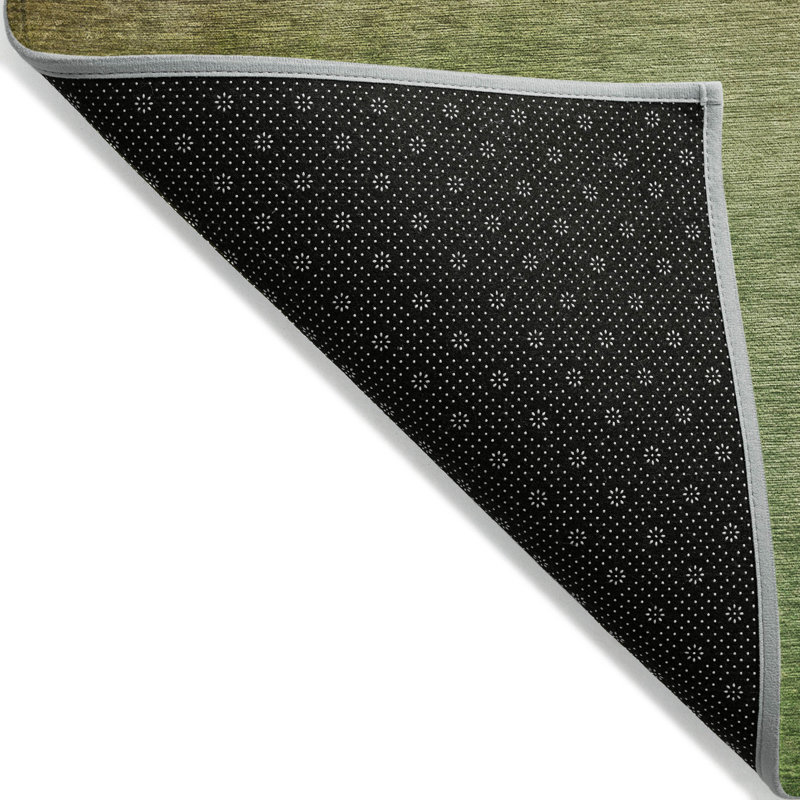 Kinslee Washable Abstract Indoor / Outdoor Rug, Round 8'