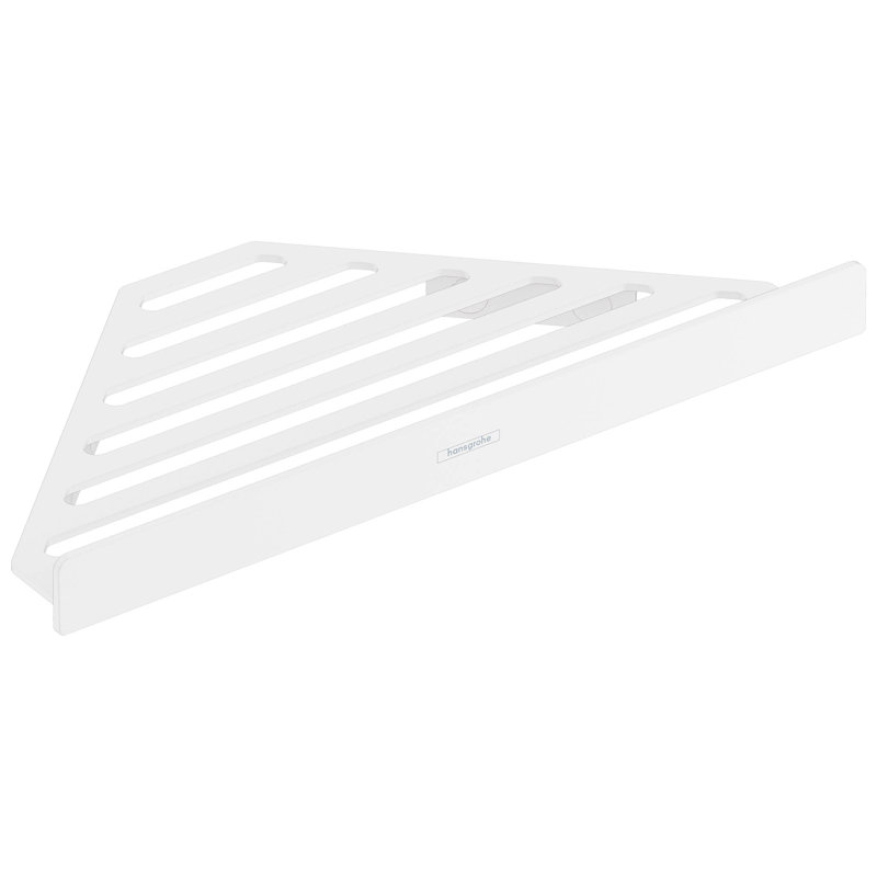 Hansgrohe AddStoris Corner Basket, Matte White