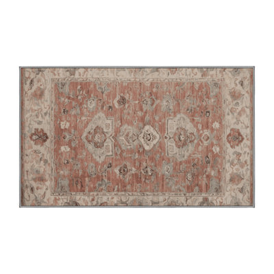 Machine Washable Gray Area Rug