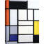 Composition With Red, Black, Yellow, Blue And Grey by Piet Mondrian - Wrapped Canvas Painting-2144902405