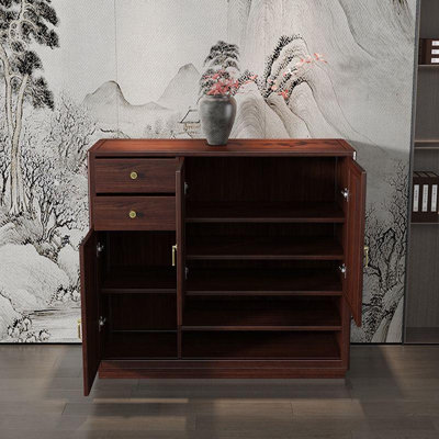 Nouvelle armoire de rangement à chaussures style chinois