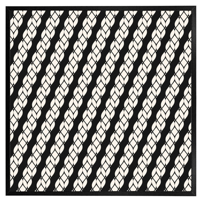 Argonia Striped Rope Pattern - Single Picture Frame Print