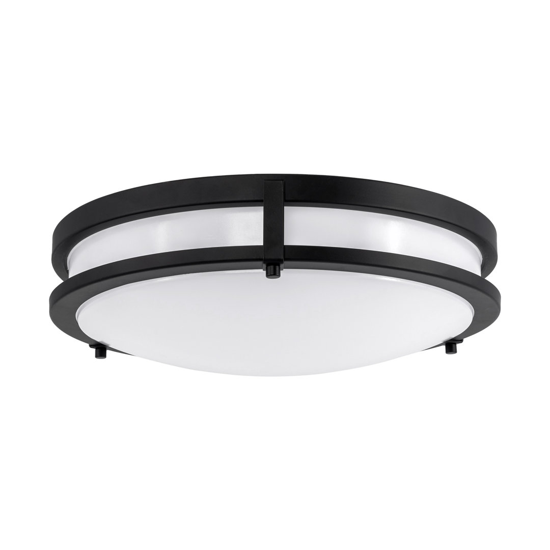 14.5 Inch Ripon LED Indoor Ceiling Light, Dimmable Ebern Designs Fixture 