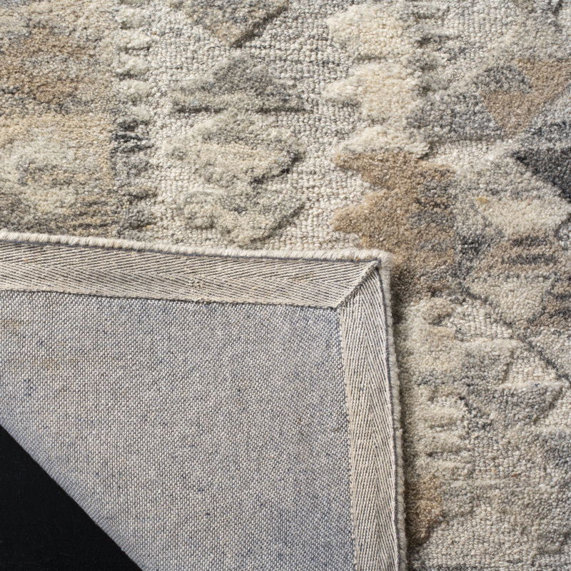 Wyndham Hand Tufted Wool Oriental Rug, Rectangle 5' x 8'
