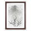 Bird House in a Tree in Abstract - Picture Frame Graphic Art Print-55685866-55685862