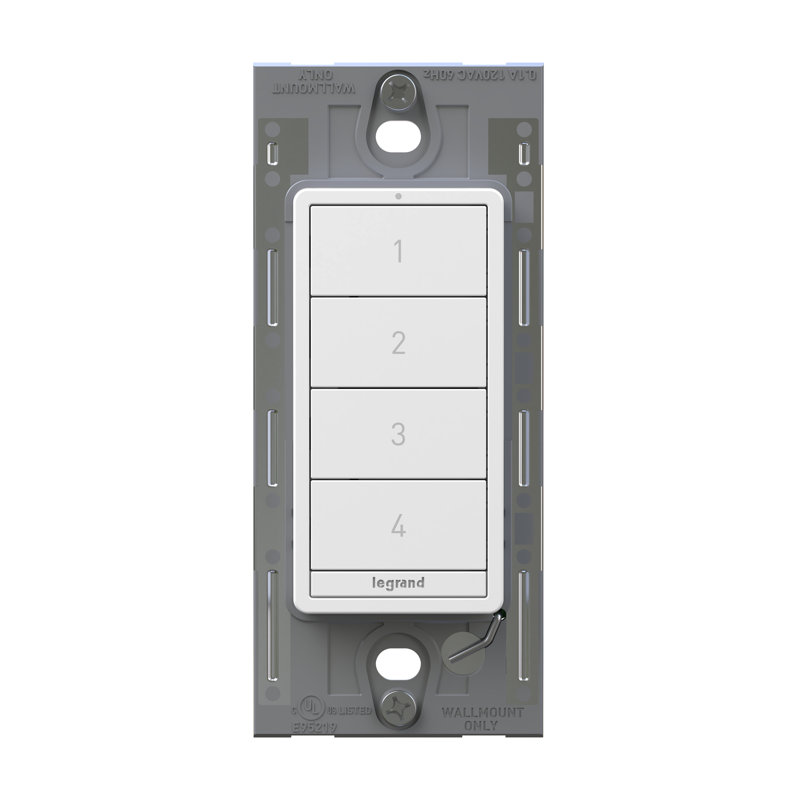 radiant® Wired Smart Scene Controller with Netatmo
