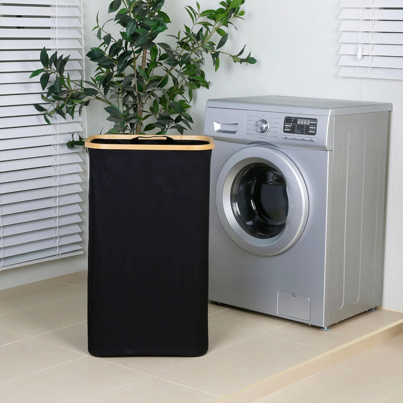 Laundry Hamper With Lid, 110L Large Laundry Hamper With Handle And Lid, Collapsible Clothes Basket Organizer With Removable Inner Bag For Clothes Toys Towels