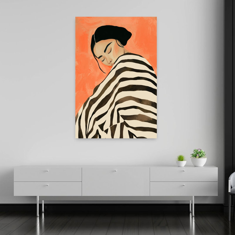 Art contemporain, art contemporain abstrait, H 60 po x l 40 po