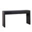 Console 59,2 po, 4 tiroirs, moderne pour vestibule - noir
