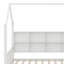 Lit House avec lit gigogne, lit pour enfant avec tablette