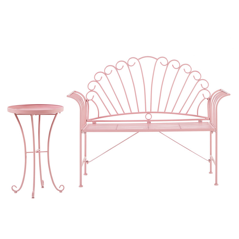 Hartste Metal Garden Bench