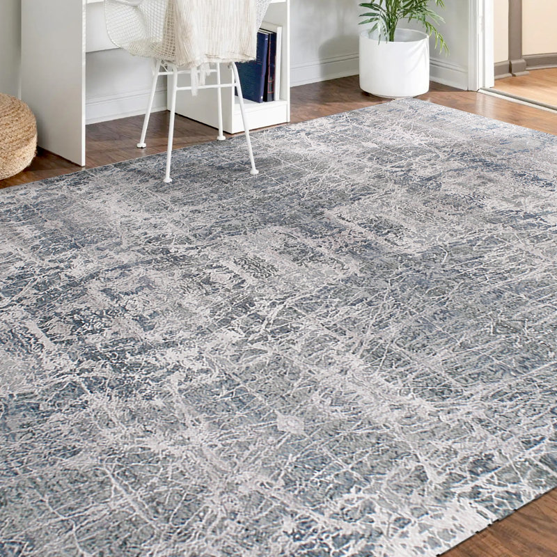 Abstract Area Rug, Rectangle 10' x 14'
