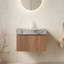 Meuble-lavabo et lavabo peu encombrant, salle de bain moderne en contreplaqué 24 po