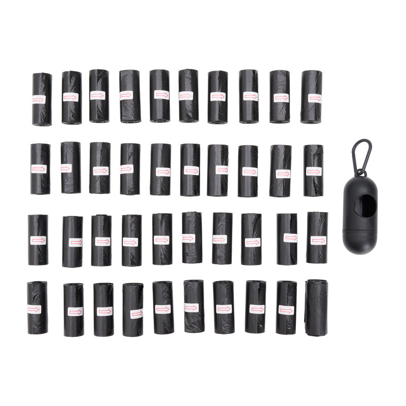 6L Plastic Trash Bags - 15 Count