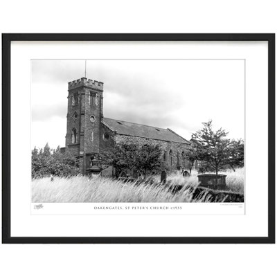 Oakengates, St Peter's Church C1955 - Single Picture Frame Print