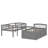 Fazilet Kids Twin Over Twin Bunk Bed with Trundle with Drawers-2056697243