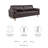 Valour 81" Leather Sofa-1563998453