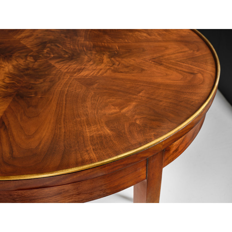 Large Cavalli End Table-Gold Leaf