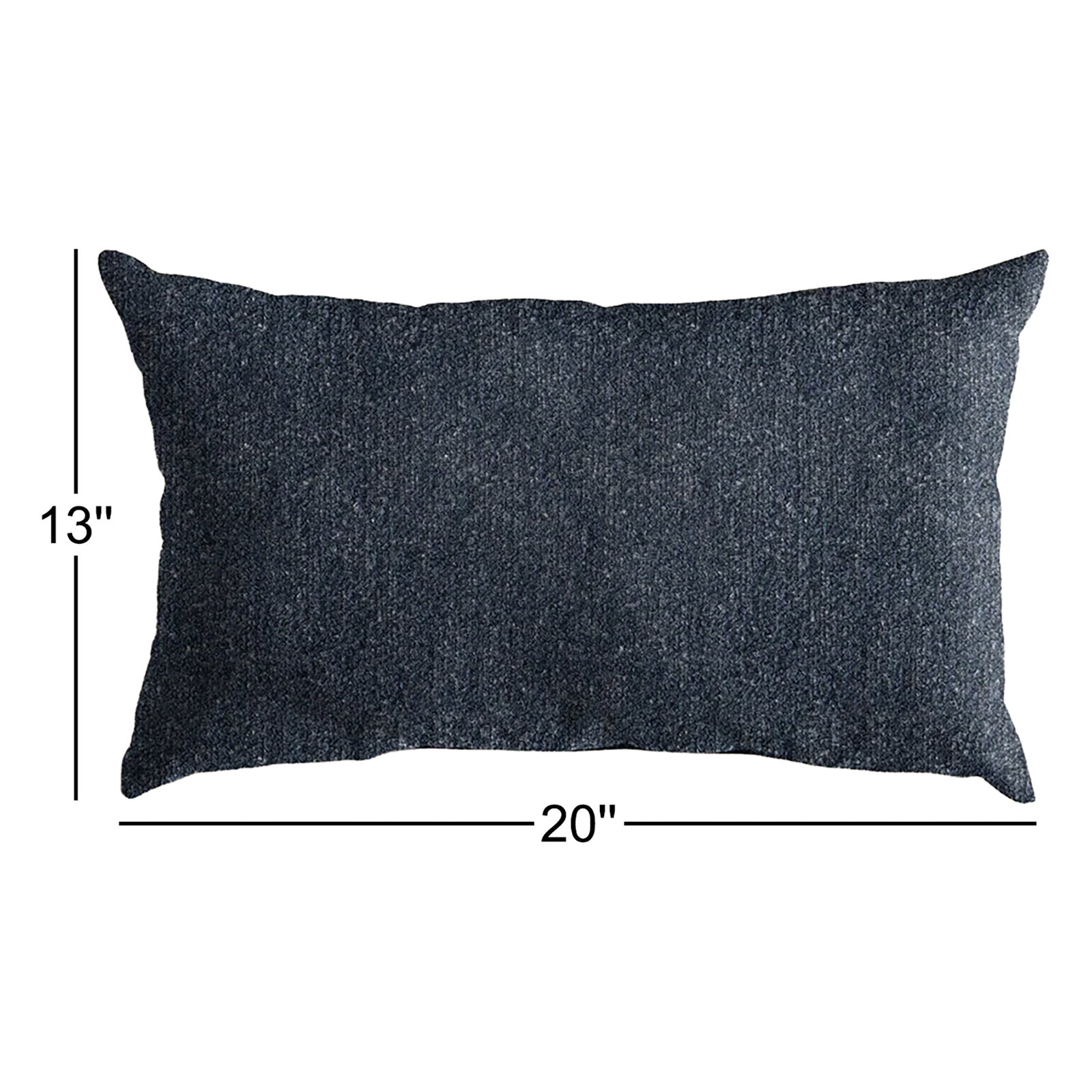 Pavel Sunbrella® Throw Pillow, Indigo, 20" x 13" 