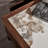 Black walnut rock table