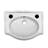 Whitehaus 15" Small Traditional Wall Mount Basin with Integrated Oval Bowl-60763761