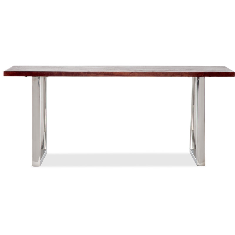 Banc en métal et acier inoxydable Ostara Lionel