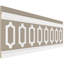 Ensemble de lambris traditionnel 94 1/2 po L (réglable de 32 à H 36 po) Ashford