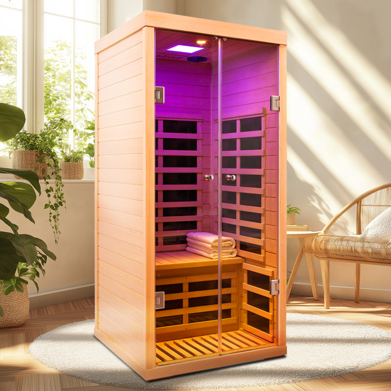Sauna infrarouge lointain compatible avec une seule personne KISRAIS