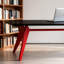 Bureau d'écriture noir et rouge Creative Design-1754607298