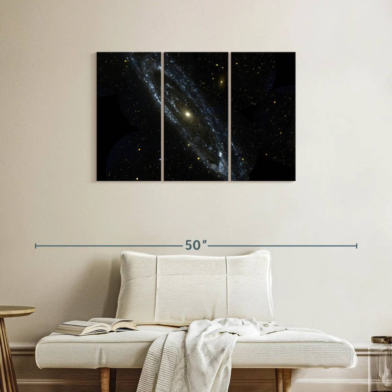 Oberle Andromeda Galaxy, 24" H x 38" W