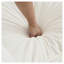 Canapé à deux places en chenille avec 1 repose-pieds, canapé modulaire en L avec repose-pieds 2 places, causeuse avec repose-pieds pour petit espace de vie, chenille blanche-1075323371