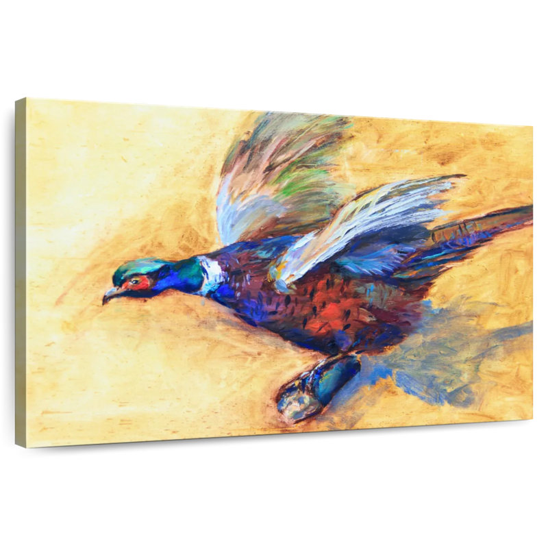 Pheasant, 16" H x 24" W