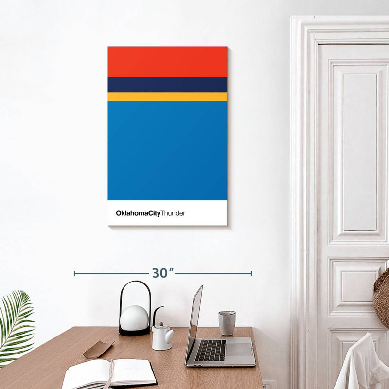 Sireci Oklahoma City Thunder, 30" H x 20" W