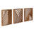 Three-Piece Wood Wall Art Set