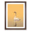 Goose Minimalism Art - Framed Print