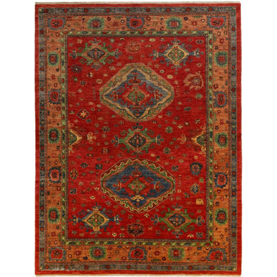 Red Topaz Super Kazak 9'3" x 12'1"
