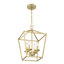 Lustre géométrique à 4 lumières Duward-1232196162