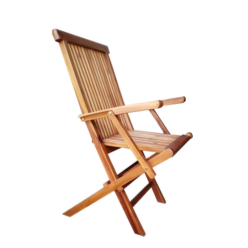 Chaise de patio en bois massif MGP