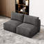 Canapé modulaire en chenille Boneless-1623630245