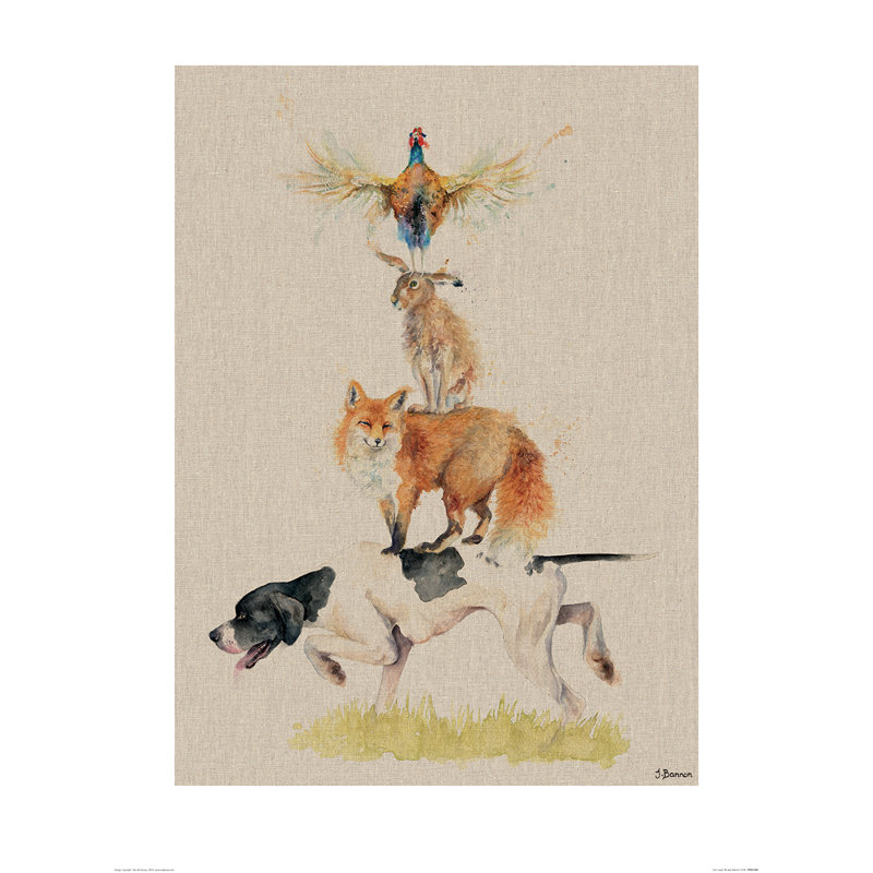 Last Laugh - Wrapped Canvas Print, 80cm H x 60cm W x 0.01cm D, Paper