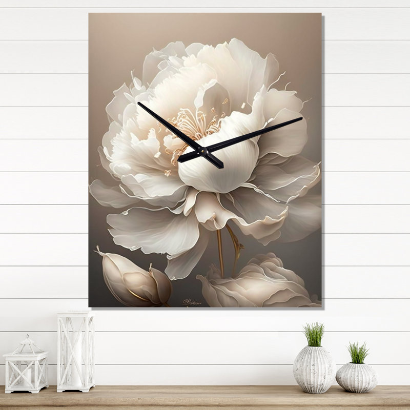 Horloge murale Janemarie, H 32 po x l 24 po x P 1 po