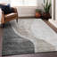 Tapis gris anthracite lavable à la machine Premium Prisco-93320879