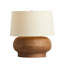 Kragen Table Lamp-Dark Sand Porcelain Ceramic-2098765464