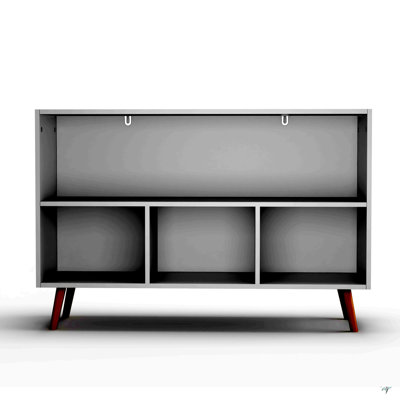 Bookcase With Collapsible Fabric Drawers