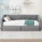 Twin XL To King Size Upholstered Daybed With Two Drawers