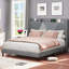 Lillien Storage Wingback Bed with Built In USB Port-327039709-327039708