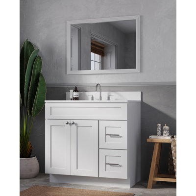 Ensemble de meuble-lavabo simple 36 po Chrisna