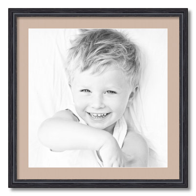 White Matte Picture Frame with Mat